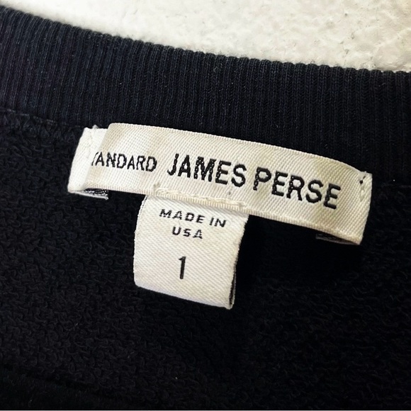 James Perse Standard Shirt Dress Black Sz 1 - Picture 7 of 9